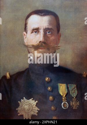 Henri Joseph Eugene Gouraud, geboren 1867, gestorben 1946. Französischer General. Aus L Illustration, 1916., Historisch, digital restaurierte Reproduk Stockfoto