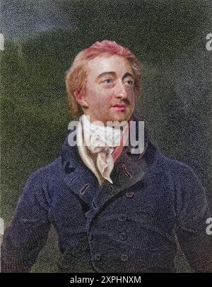 Lord William Cavendish Bentinck 1774–1839, englischer Soldat und Staatsmann. Er diente in den Napoleonischen Kriegen im Halbinselfeldzug 1808–1814. 18 Stockfoto