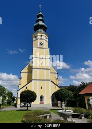 Wallfahrtskirche Mariä Himmelfahrt in Sammarei, Landkreis Passau, Niederbayern, Bayern, Deutschland Stockfoto