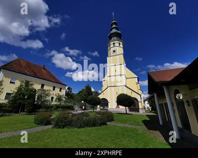 Wallfahrtskirche Mariä Himmelfahrt in Sammarei, Landkreis Passau, Niederbayern, Bayern, Deutschland Stockfoto