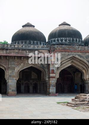 Bara Gumbad Moschee in Lodi Gardens (Delhi/Indien) Stockfoto