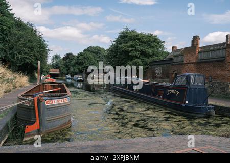 Madrid, Spanien. August 2024. Blick auf das Black Country Living Museum, ein Museum, das die Lebensweise zwischen 1940 und 1960 nachbildet, am 6. August 2024 in Birmingham Stockfoto