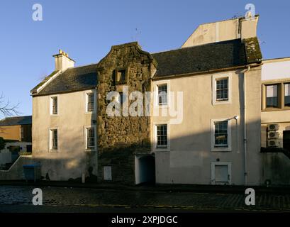 Das restaurierte Hal O' The Wynd's House in Mill Wynd, Perth, Schottland, verewigt von Sir Walter Scott in seinem Roman „The Fair Maid of Perth“ Stockfoto