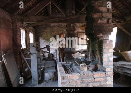 Madrid, Spanien. August 2024. Blick auf das Black Country Living Museum, ein Museum, das die Lebensweise zwischen 1940 und 1960 nachbildet, am 6. August 2024 in Birmingham Stockfoto