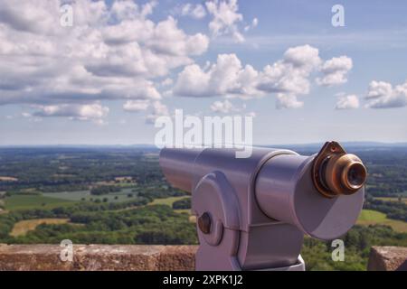 Blick vom Leith Hill Tower Stockfoto