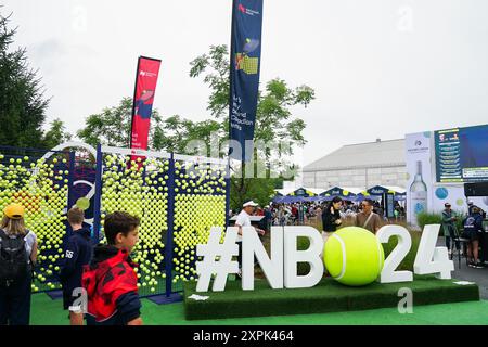 Toronto, Kanada. August 2024. Eine allgemeine Ansicht während des ersten Tages der National Bank Open in Toronto, Kanada am Dienstag, 6. August 2024. (Foto: Michael Chisholm/SIPA USA) Credit: SIPA USA/Alamy Live News Stockfoto