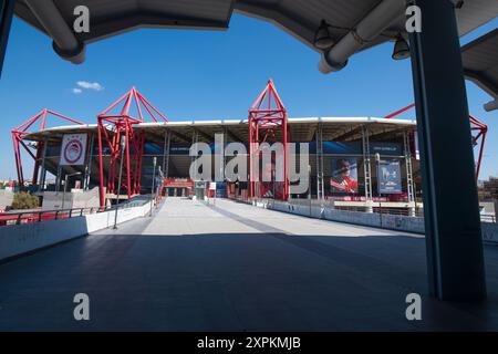 Georgios Karaiskakis-Stadion. Piräus, Athen. Griechenland Stockfoto