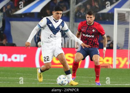 Argentinien. August 2024. Buenos Aires, 06.08.2024: Claudio Aquino von Velez Sarsfield während des Spiels für Copa Argentina im Libertadores de America Stadium ( Credit: Néstor J. Beremblum/Alamy Live News) Stockfoto