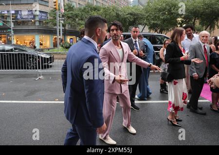 NY, USA. August 2024. New York, USA, 2. August 2024 - Justin Baldoni bei der Premiere von „IT Ends With US“ im AMC Lincoln Square Theater am 06. August 2024 in New York City. Foto: Luiz Rampelotto/EuropaNewswire. (Kreditbild: © Luiz Rampelotto/ZUMA Press Wire) NUR REDAKTIONELLE VERWENDUNG! Nicht für kommerzielle ZWECKE! Quelle: ZUMA Press, Inc./Alamy Live News Stockfoto