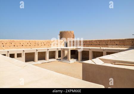 Innenansicht der historischen Al Zubarah-Festung in Katar Stockfoto