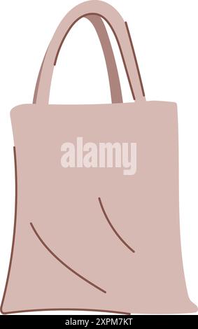 Ecobag ecobag-Karikaturvektor-Illustration Stock Vektor