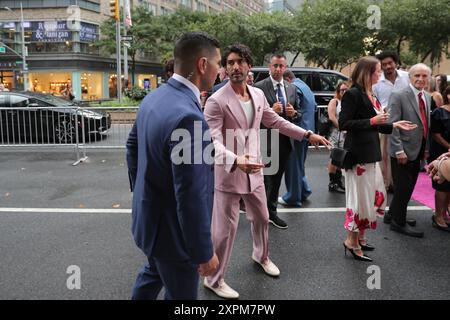 New York City. August 2024. New York, USA, 2. August 2024 - Justin Baldoni bei der Premiere „IT Ends With US“ im AMC Lincoln Square Theater am 6. August 2024 in New York City. Quelle: Luiz Rampelotto/EuropaNewswire/dpa/Alamy Live News Stockfoto