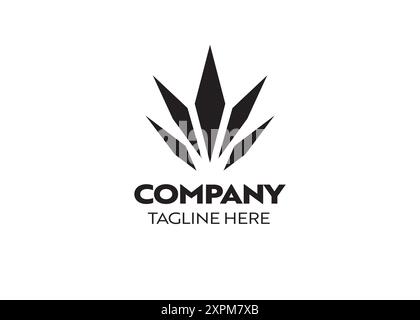 Letter A Logo, Wings oder Wing Logo, mutiger, eleganter und abenteuerlicher Stil, für Unternehmen oder Unternehmen, Vogelkopf oder Schnabel Stock Vektor