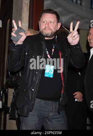 London, Großbritannien. Februar 2015. Shaun Ryder von Happy Mondays nimmt am 18. Februar 2015 an den NME Awards Arrivals in der Brixton Academy in London Teil. Quelle: S.A.M./Alamy Live News Stockfoto