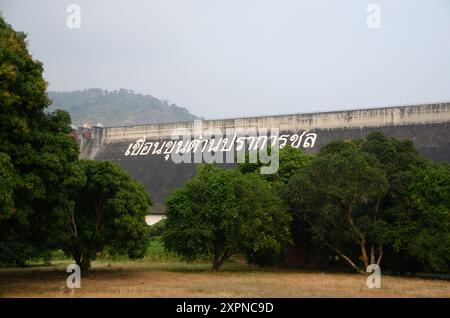 Khun Dan prakan chon Damm in Nakhon Nayok, Thailand, Asien Stockfoto