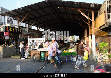 Maeklong, Thailand, Asien Stockfoto