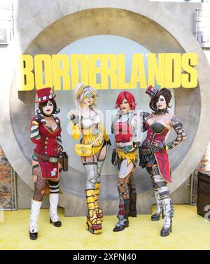 Los Angeles, USA. August 2024. Atmosphäre beim BORDERLANDS Special Los Angeles Fan Event, das am Dienstag im TCL Chinese Theatre in Hollywood, CA, stattfand. August 2024. (Foto: Sthanlee B. Mirador/SIPA USA) Credit: SIPA USA/Alamy Live News Stockfoto