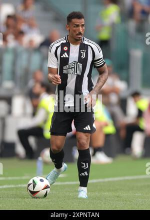 Turin, Italien. August 2024. Danilo von Juventus während des Freundschaftsspiels vor der Saison im Allianz Stadium in Turin. Der Bildnachweis sollte lauten: Jonathan Moscrop/Sportimage Credit: Sportimage Ltd/Alamy Live News Stockfoto