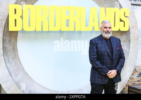 Hollywood, Usa. August 2024. HOLLYWOOD, LOS ANGELES, KALIFORNIEN, USA - 6. AUGUST: Benjamin Byron Davis kommt am Lionsgate Films' 'Borderlands' Special Los Angeles Fan Event, das am 6. August 2024 im TCL Chinese Theatre IMAX in Hollywood, Los Angeles, Kalifornien, USA stattfindet. (Foto: Xavier Collin/Image Press Agency) Credit: Image Press Agency/Alamy Live News Stockfoto