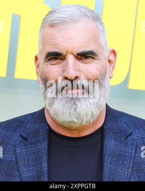 Hollywood, Usa. August 2024. HOLLYWOOD, LOS ANGELES, KALIFORNIEN, USA - 6. AUGUST: Benjamin Byron Davis kommt am Lionsgate Films' 'Borderlands' Special Los Angeles Fan Event, das am 6. August 2024 im TCL Chinese Theatre IMAX in Hollywood, Los Angeles, Kalifornien, USA stattfindet. (Foto: Xavier Collin/Image Press Agency) Credit: Image Press Agency/Alamy Live News Stockfoto
