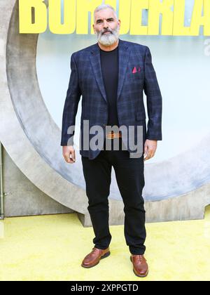 Hollywood, Usa. August 2024. HOLLYWOOD, LOS ANGELES, KALIFORNIEN, USA - 6. AUGUST: Benjamin Byron Davis kommt am Lionsgate Films' 'Borderlands' Special Los Angeles Fan Event, das am 6. August 2024 im TCL Chinese Theatre IMAX in Hollywood, Los Angeles, Kalifornien, USA stattfindet. (Foto: Xavier Collin/Image Press Agency) Credit: Image Press Agency/Alamy Live News Stockfoto