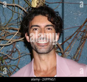 New York City, USA. August 2024. Justin Baldoni nahm an der Weltpremiere „IT Ends With US“ am 6. August 2024 am AMC Lincoln Square in New York City Teil © Steven Bergman/AFF-USA. COM Credit: AFF/Alamy Live News Stockfoto