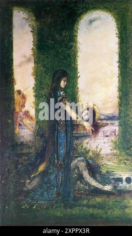 Salome im Garten (1878), 72 x 43 cm, Privatsammlung Gustave Moreau - Stockfoto