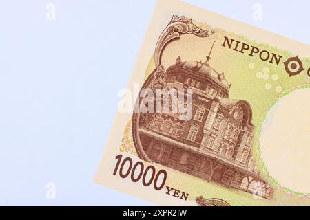 Die neuen japanischen 10.000-Yen-Banknoten, die von der Nippon Ginko-Nationalbank ausgegeben wurden, sind 2024 Stockfoto