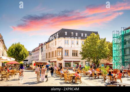 Altstadt von Saarbrücken Stockfoto