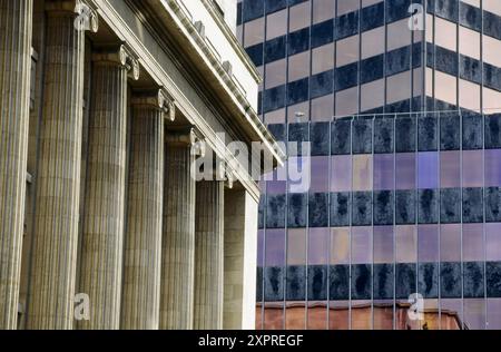 Bankgebäude. Bilbao. Spanien Stockfoto