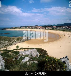 Playa de Ris. Noja. Kantabrien. Spanien Stockfoto