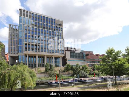 Stratford Waterfront, London, Großbritannien. Stockfoto