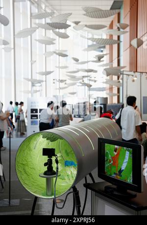 Miraikan, National Museum of Emerging Science and Innovation, Odaiba, Tokio, Japan. Stockfoto