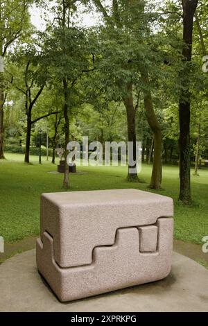 Museum Chillida Leku. San Sebastian, Guipuzcoa, Baskisches Land, Spanien Stockfoto