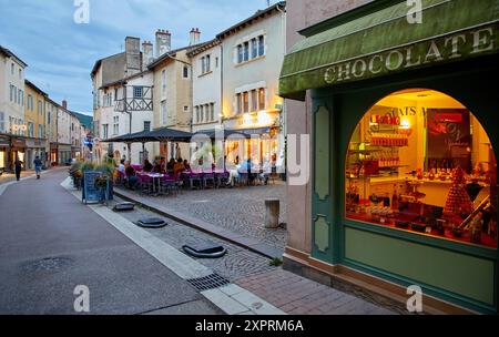 Cluny, Saone-et-Loire, Region Burgund, Maconnais, Frankreich, Europa Stockfoto