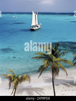 Tobago Cays, Grenadinen, Caribbean Stockfoto
