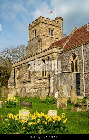 St. Peter und St. Paul Church, Butchers Hill, Shorne, Kent Stockfoto