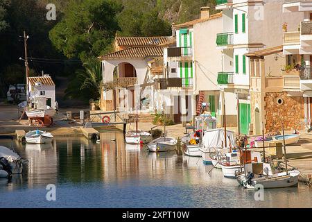 Cala Figuera, Santanyi, Migjorn, Mallorca, Balearen, Spanien Stockfoto