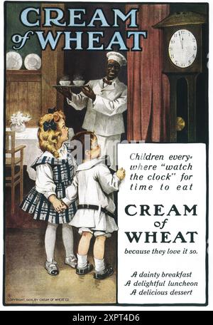 1906 Weizencreme Ad Stockfoto