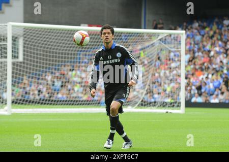 Michael Ballack, Chelsea FC, Stamford Bridge, London, Großbritannien Stockfoto