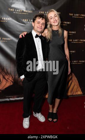 New York, USA. August 2024. Nicki Engels nimmt am 7. August 2024 an der New Yorker Premiere von „The Last Front“ im IFC Center Teil. (Foto: Lev Radin/SIPA USA) Credit: SIPA USA/Alamy Live News Stockfoto