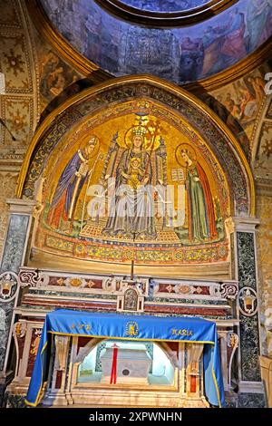 S Maria del Principio im Baptisterium von Neapel Kathedrale in Neapel Italien Stockfoto