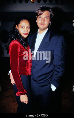 Das Schauspieler-Ehepaar Chantal de Freitas und Kai Wiesinger, um 1999. Stockfoto