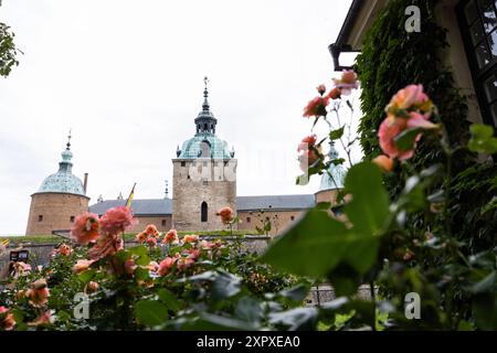 Kalmar slott (auf englisch Kalmar Castle) in der Stadt Kalmar, Schweden. Stockfoto