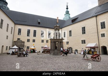 Kalmar slott (auf englisch Kalmar Castle) in der Stadt Kalmar, Schweden. Stockfoto