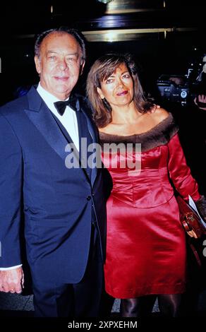 TELESTAR - Fernsehpreis Verleihung, 1998, Gäste: Schauspieler Klausjürgen Wussow mit Ehefrau Yvonne. Stockfoto