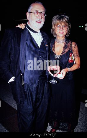 TELESTAR - Fernsehpreis Verleihung, 1998, Gäste: Schauspielerin Cornelia Froboess mit Ehemann, Regisseur Hellmuth Matiasek. Stockfoto