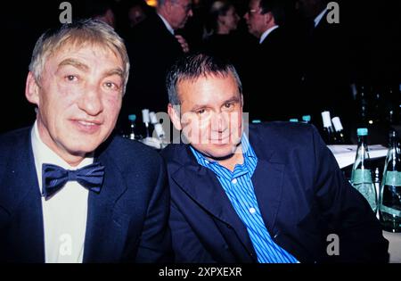 TELESTAR Fernsehpreis Verleihung, 1998, Gäste: Schauspieler Gottfried John und Schauspielkollege Joachim Krol Stockfoto