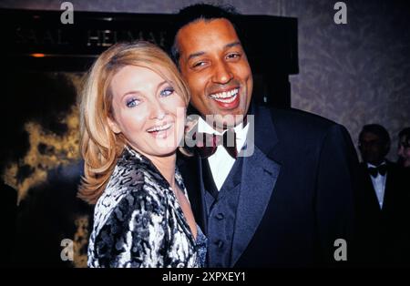 TELESTAR Fernsehpreis Verleihung, 1998, Gäste: Frauke Ludowig und Cherno Jobatey Stockfoto