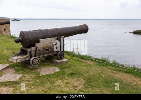 Kalmar slott (auf englisch Kalmar Castle) in der Stadt Kalmar, Schweden. Stockfoto